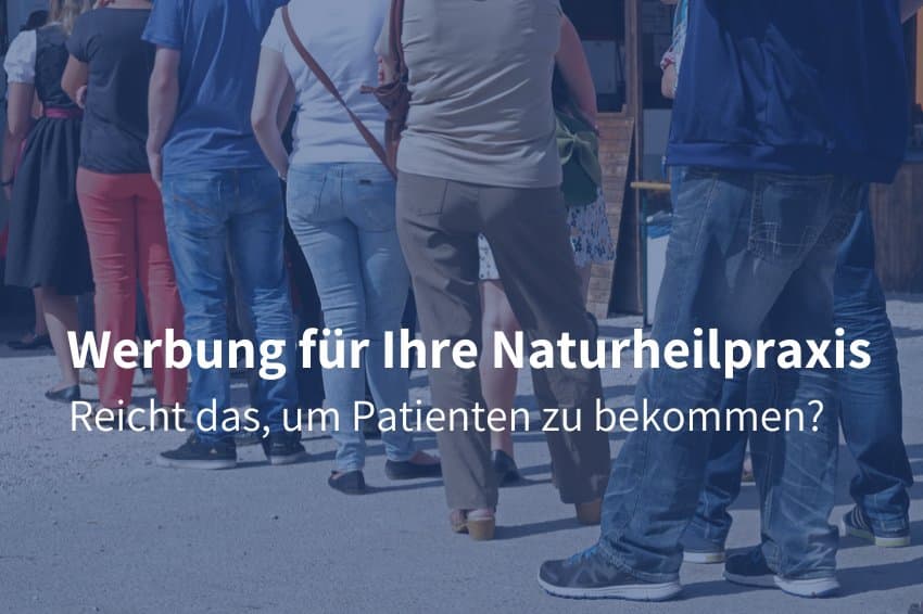 Werbung Naturheilpraxis