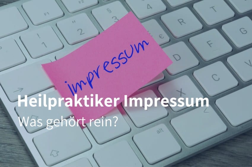 Heilpraktiker Impressum