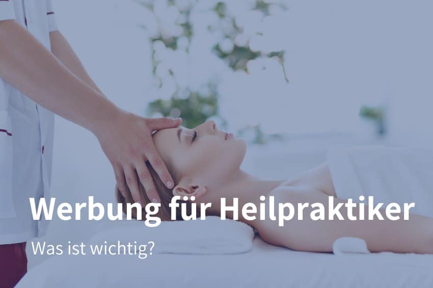 Werbung für Heilpraktiker