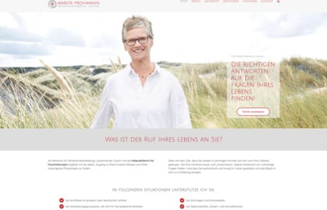 Website Marita Prohmann