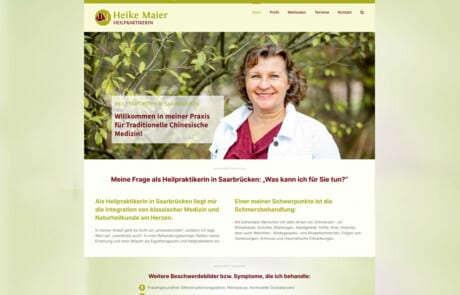 Website Heike Maier