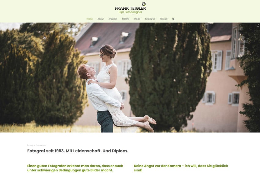 Website Frank Teigler