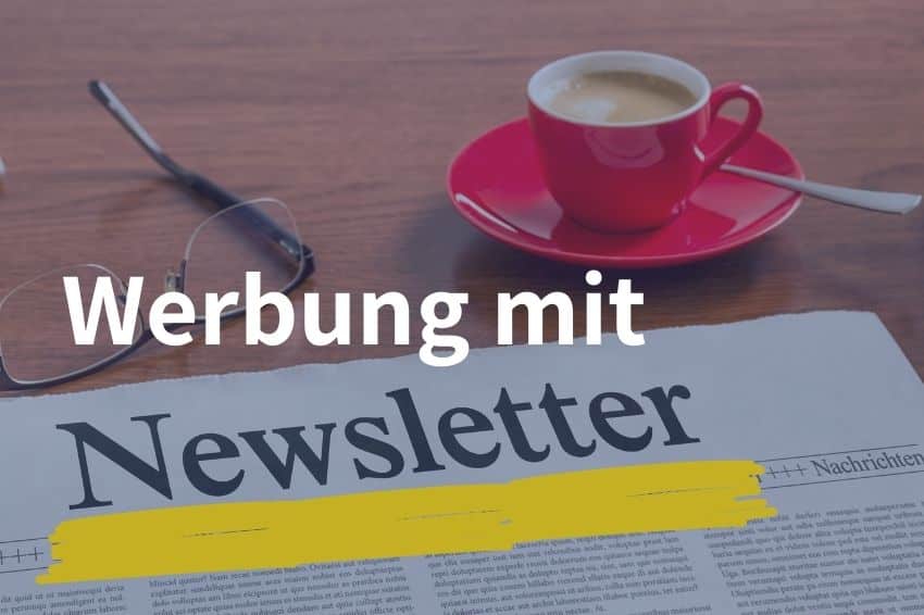 Newsletter Werbung